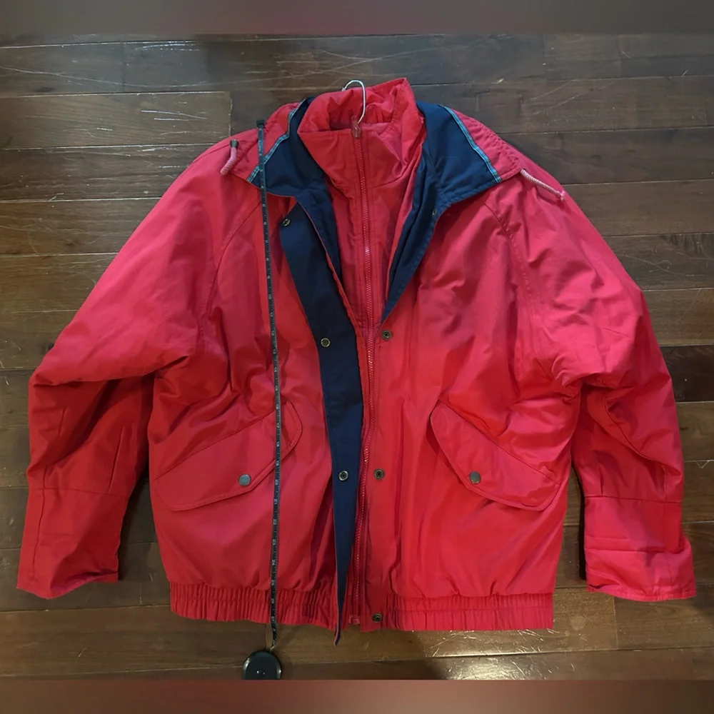 London Fog Red Field Jacket - Picture 9 of 14